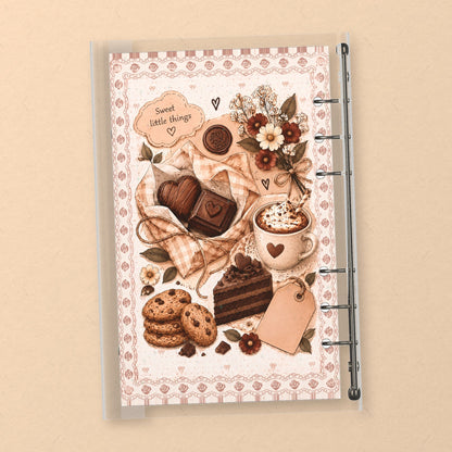 Chocolate Afternoon Tea back cover design