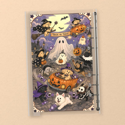 Halloween Dog Parade back cover design