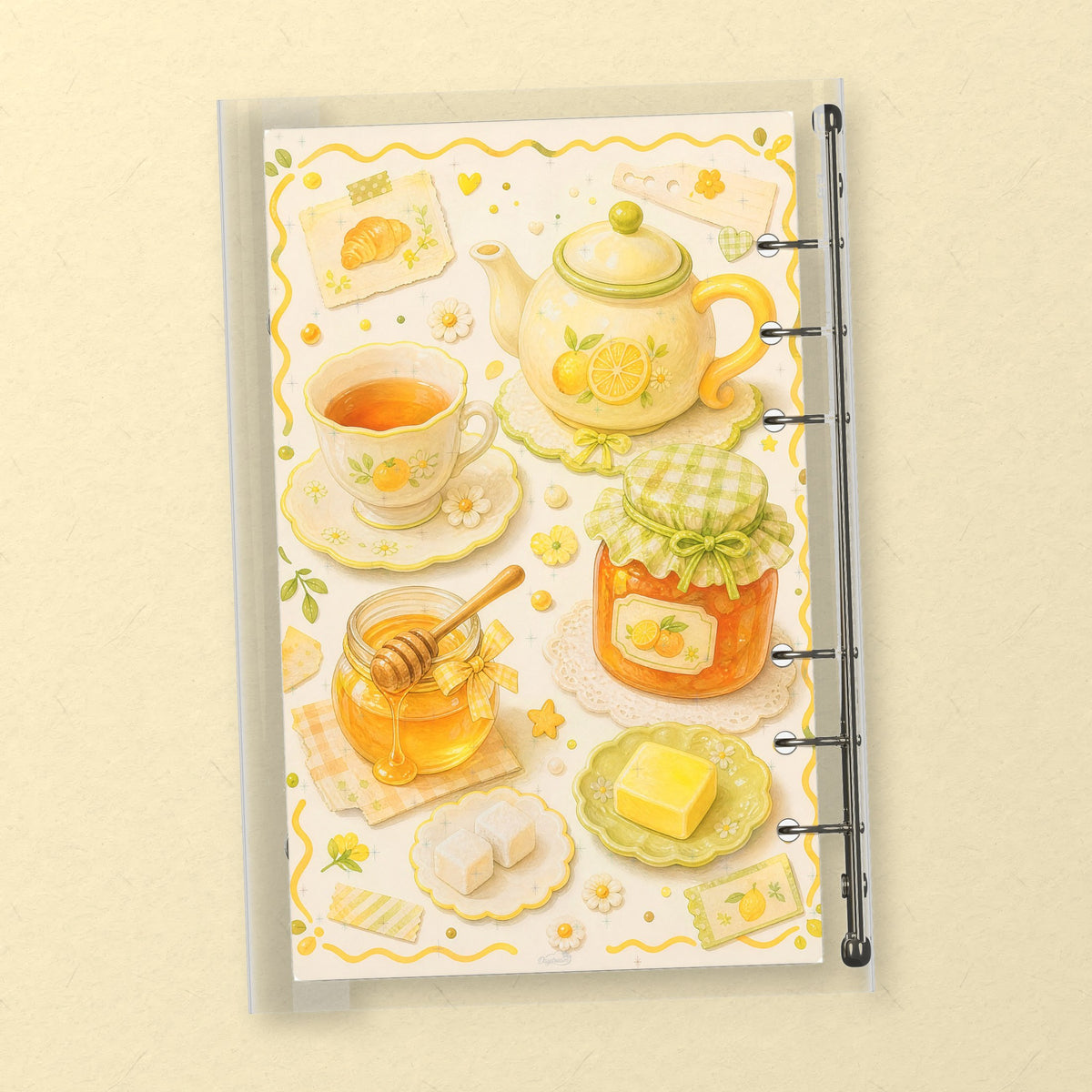 Lemon Bakery back cover design