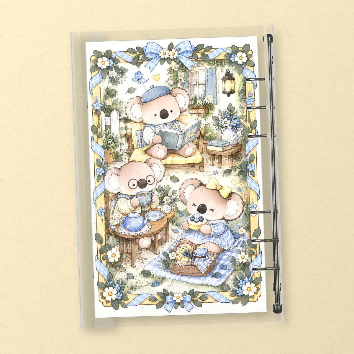Koala Sunny Days back cover design