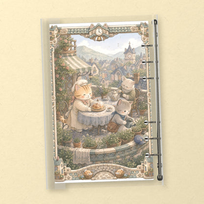 Cat Town Market back cover design