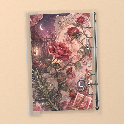 Red Climbing Roses back cover design