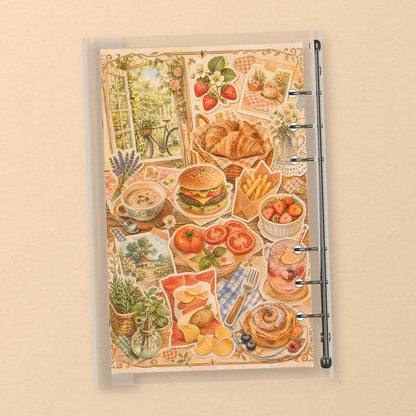 Brunch Stickers back cover design