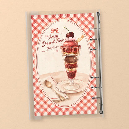 Cherry Parfait back cover design
