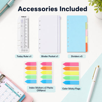 A6 6-Ring Planner Refill Kit detail image