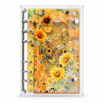 A6 Refillable Shaker Binder - Sunflower detail image
