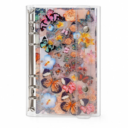 A6 Refillable Shaker Binder - Vintage Butterfly detail image