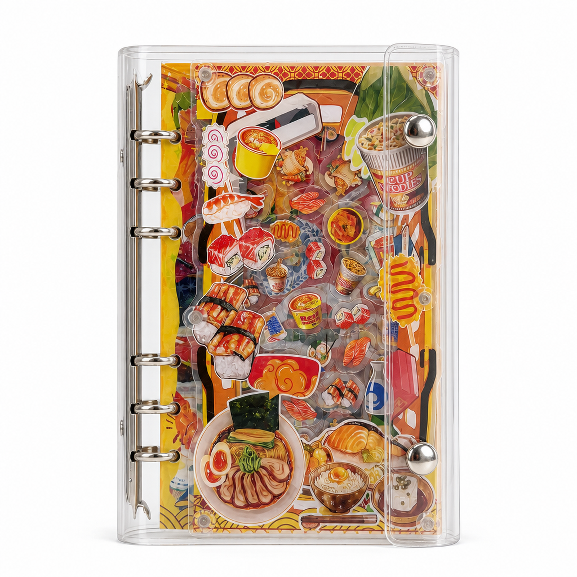 Acrylic Shaker Notebook - Japanese Food detail image