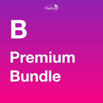 B - Premium Bundle - shakernotebook