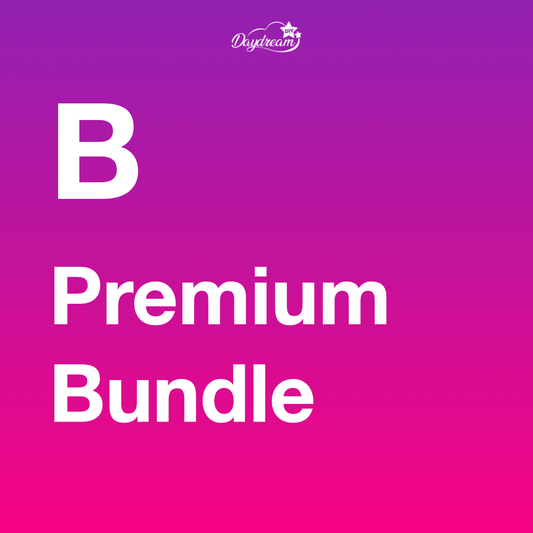 B - Premium Bundle - shakernotebook