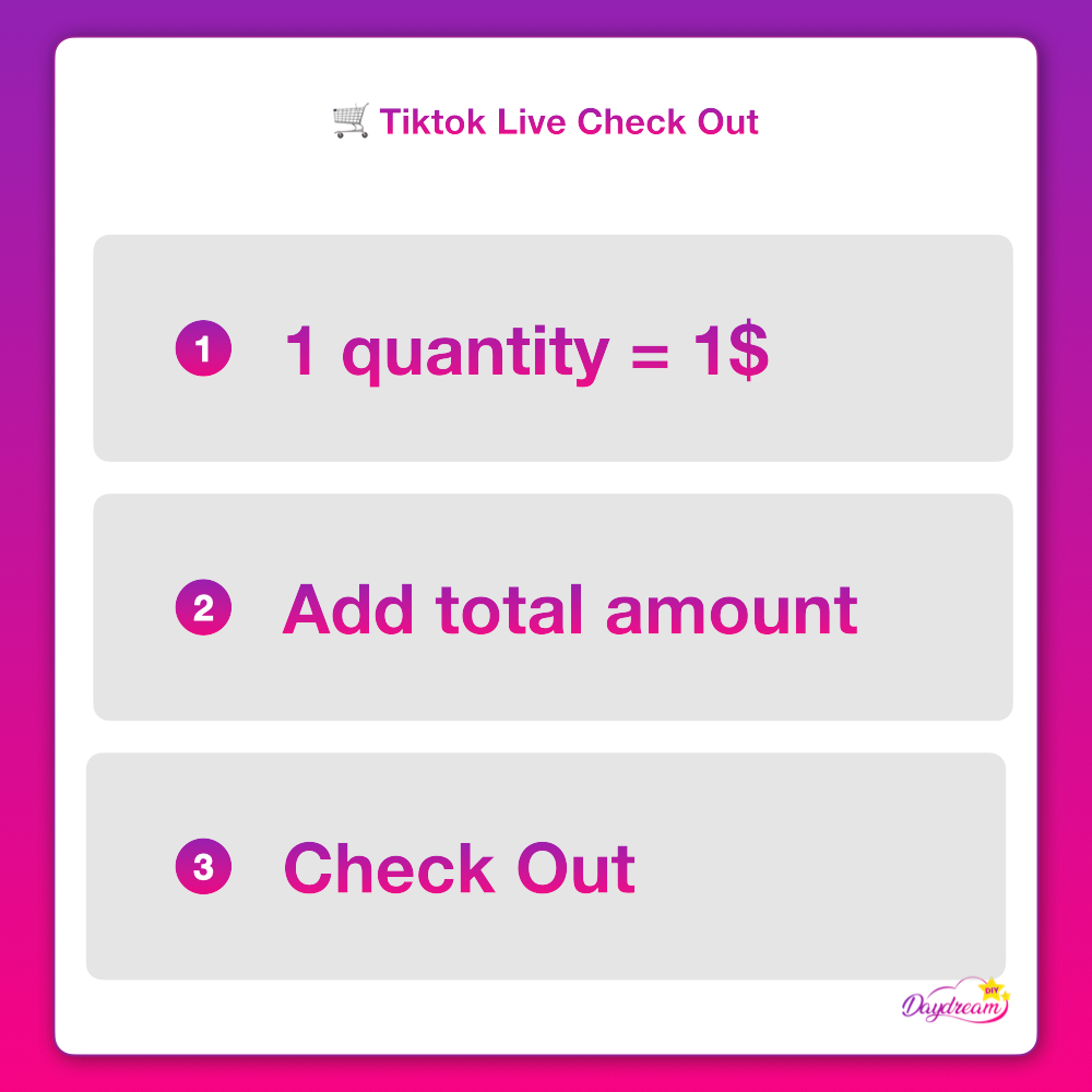 Tiktok Live Self Check Out - Acrylic Shaker Notebook