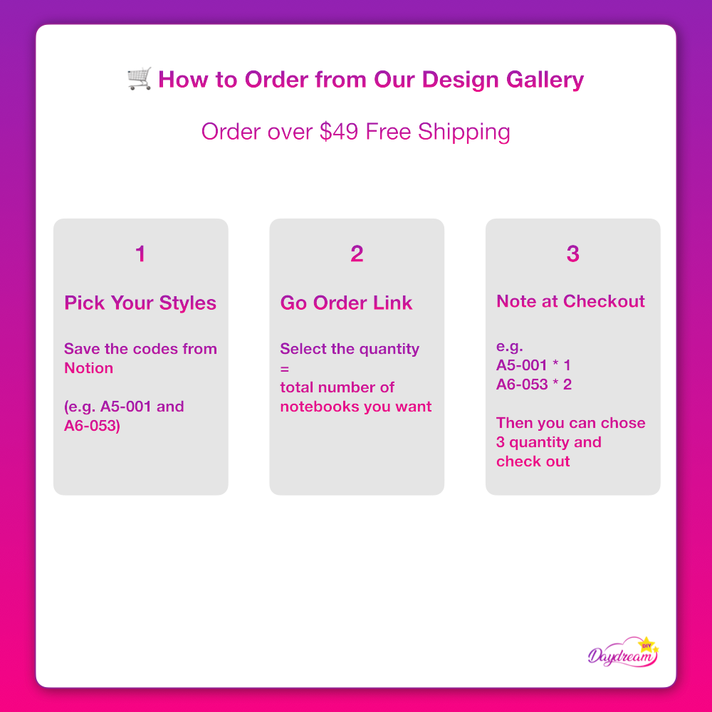 Shaker notebook self check out