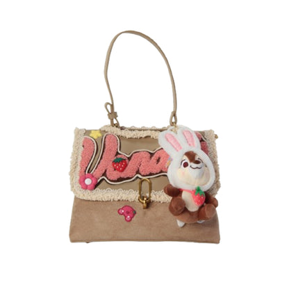 아치스 파인콘 핑크 오리지널 핸드메이드 가방