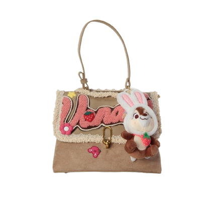 아치스 파인콘 핑크 오리지널 핸드메이드 가방