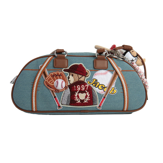 Bear Baseball League original handmade bag