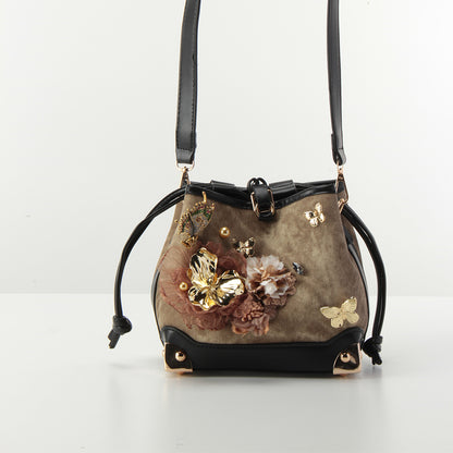 ゴールデンアンバーオリジナルハンドメイドバッグ