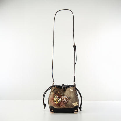 ゴールデンアンバーオリジナルハンドメイドバッグ