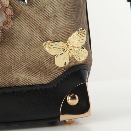 ゴールデンアンバーオリジナルハンドメイドバッグ