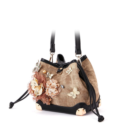 ゴールデンアンバーオリジナルハンドメイドバッグ