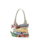 Tote bag woven large capacity one-shoulder underarm daily commuting all-match bag