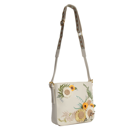 Sunflower Whisper original handmade bag