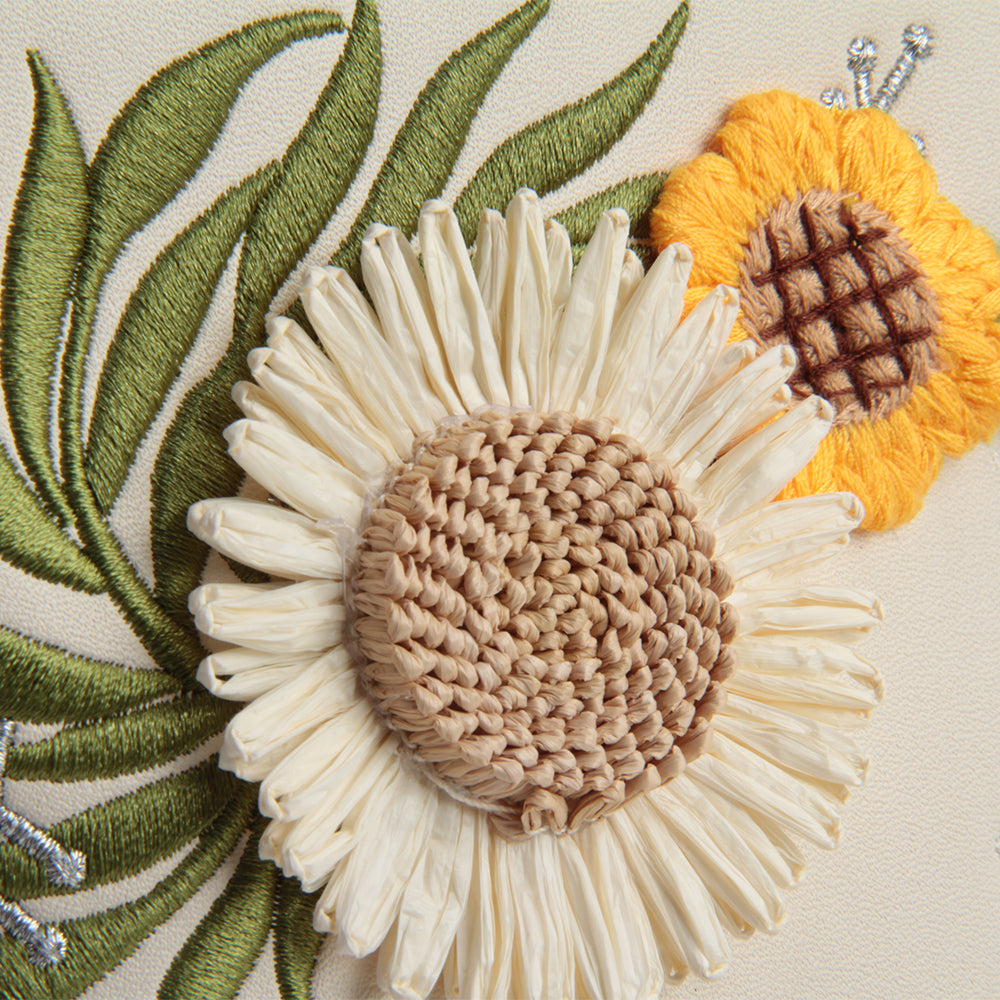 Sunflower Whisper original handmade bag