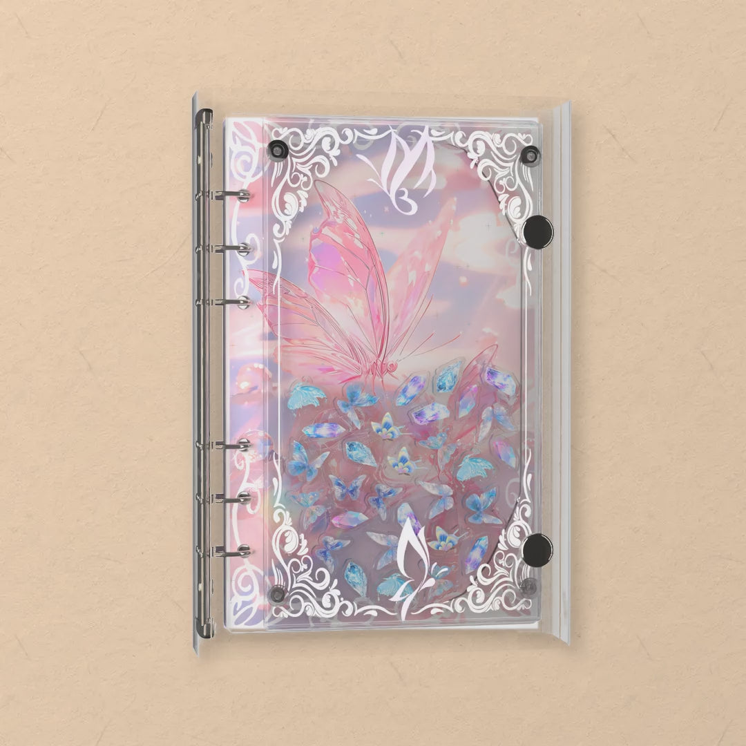 HG514 shaker notebook: the charms tumble when you shake it