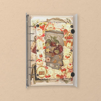 Ripe Cherries shaker notebook: the charms tumble when you shake it