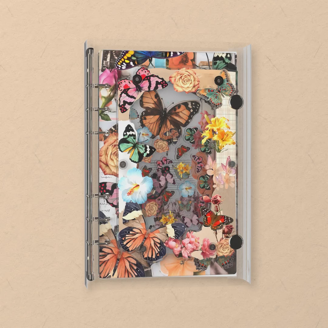 HG408 shaker notebook: the charms tumble when you shake it