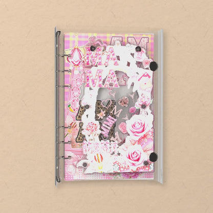 Mama Rose shaker notebook: the charms tumble when you shake it
