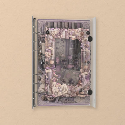 Poetry Books shaker notebook: the charms tumble when you shake it