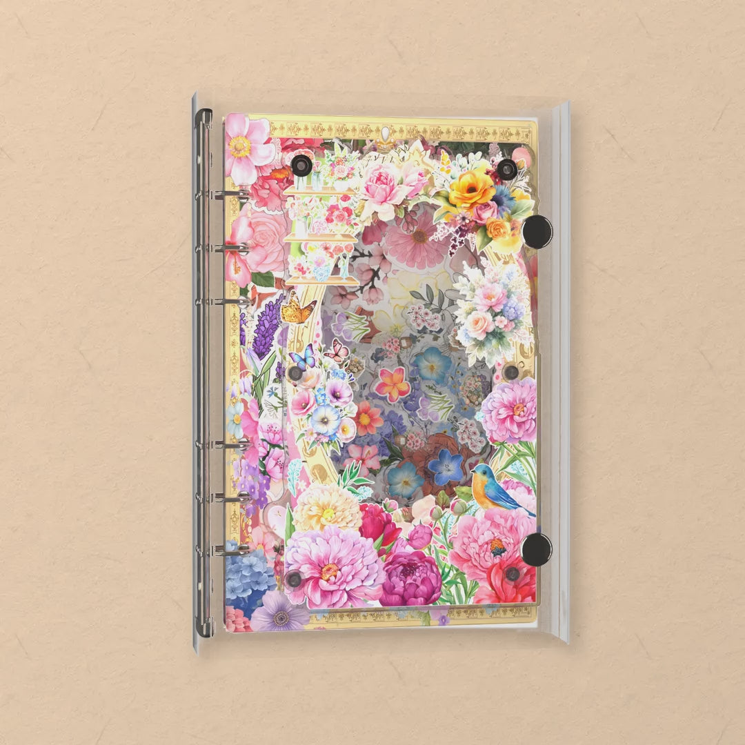 HG414 shaker notebook: the charms tumble when you shake it