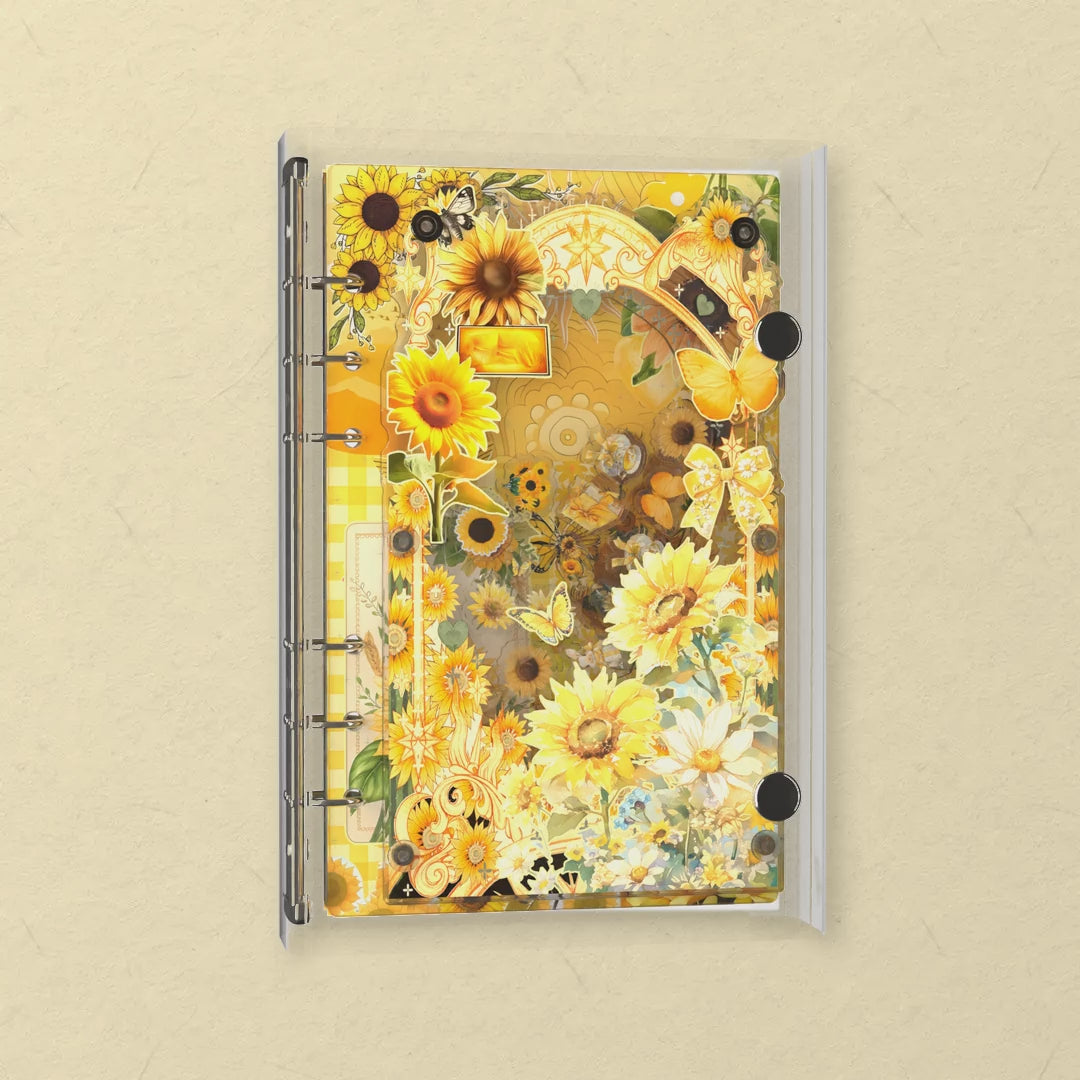 HG229 shaker notebook: the charms tumble when you shake it