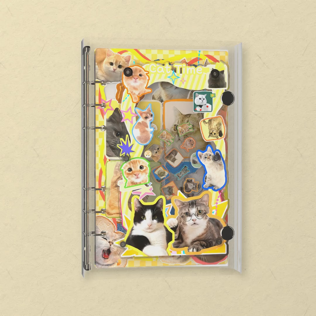HG421 shaker notebook: the charms tumble when you shake it