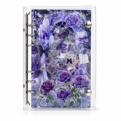 Acrylic Shaker Notebook - Cherry Blossom Style 03