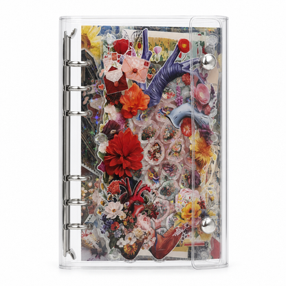 Acrylic Shaker Notebook - Cherry Blossom Style 04