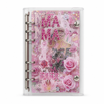 Acrylic Shaker Notebook - Cherry Blossom Style 07